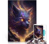 Rompecabezas para Adultos 2000 Piezas Gato Lince Popular Hecho de Papel，Apto para Mayores de 14 años. Juego desafiante Regalos de Juegos desafiantes。tamaño：70x100cm/27.5x39.3pulgada