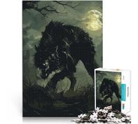 Rompecabezas para Adultos 2000 Piezas Horror del Lobo Juguetes adictivos Que desafían la Inteligencia Cerebral Mejorar la Memoria 70x100cm