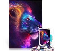 Rompecabezas para Adultos 2000 Piezas Nebulosa del León Juego desafiante y Juego Familiar Adecuado para decoración de Escritorio. 70x100cm