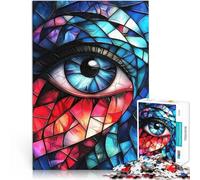 Rompecabezas para Adultos 2000 Piezas Ojo de vitral Juguetes adictivos Que desafían la Inteligencia Cerebral Ideas de Regalos 70x100cm