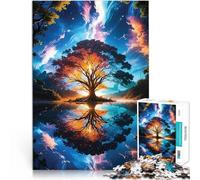 Rompecabezas para Adultos 2000 Piezas Paisaje de fantasía de árboles Juegos de relajación Decoración hogar 70x100cm