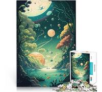 Rompecabezas para Adultos 2000 Piezas Paisaje Espacial Loco Reducción del estrés Interesante Regalos para Amigos y Familiares 70x100cm
