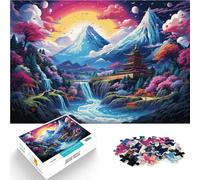 Rompecabezas para adultos, 2000 piezas, paisaje japonés, difícil y duro, aliviador del estrés, para matar el tiempo, 27.56 x 39.37 pulgadas, para adolescentes mayores de 14 años