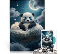 Rompecabezas para Adultos 2000 Piezas Panda soñador Alivia el estrés Vacaciones en casa Matar el Tiempo Decoración 70x100cm