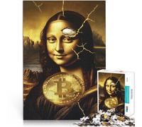 Rompecabezas para Adultos 2000 Piezas Parodia de la Moneda Virtual Hecho de cartón para y a Partir de 14 años Juego Educativo para familias Regalo Educativo de Aprendizaje tamaño:70x100cm