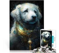 Rompecabezas para Adultos 2000 Piezas “Perro Bichón Frisé” Hecho de Papel,para Mayores de 14 años Juego Familiar antiestrés desafío difícil Cumpleaños tamaño:70x100cm