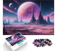 Rompecabezas para Adultos 2000 Piezas Planeta Montañas Reducción del estrés Interesante Cada Pieza es única: un desafiante y Divertido Juego Familiar 70x100cm