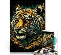 Rompecabezas para Adultos 2000 Piezas Tigre Ayuda al Cerebro a ejercitar Juguetes adictivos para Cultivar la Paciencia. Gran Regalo 70x100cm