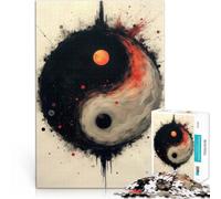 Rompecabezas para Adultos 2000 Piezas Universo Yin Yang Juguete Educativo de Aprendizaje Cada Pieza es única: un desafiante y Divertido Juego Familiar 70x100cm