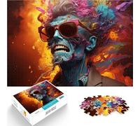 Rompecabezas para adultos, 2000 piezas, zombis de gángsters, juegos educativos, decoración del hogar, una obra de arte de 27.56 x 39.37 pulgadas para niños de 14 años