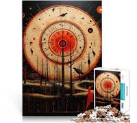 Rompecabezas para Adultos 2000 Pintura de Estilo artístico Hecho de Papel，para Mayores de 14 años Matar el Tiempo en Vacaciones en casa Regalos difíciles y difíciles para Mujeres y Hombres。