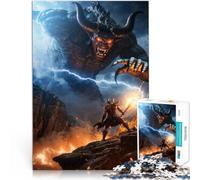 Rompecabezas para Adultos 2000 Rompecabezas Furia de Titanes Hecho de Papel，para Mayores de 14 años Juegos Divertidos Regalo Divertido。tamaño：70x100cm/27.5x39.3pulgada