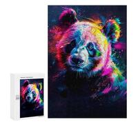 Rompecabezas para Adultos 300 PCS Abstract Panda Rompecabezas para Adultos Juego De Ingenio Regalos para Mujeres Regalos para Amigos Y Familiares 300 PCS