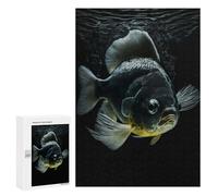 Rompecabezas para Adultos 300 PCS Albino Black Fish Rompecabezas para Adultos Juguetes Antiestrés Decoración del Hogar Cumpleaños Y Navidad 300 PCS