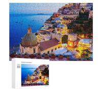 Rompecabezas para Adultos 300 PCS Amalfi Coast Charm Rompecabezas para Adultos Juguete Decoración De Pared Regalos para Mujeres Gran Regalo para Juegos 300 PCS