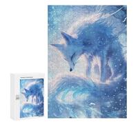 Rompecabezas para Adultos 300 PCS Art Fox Digital Art Rompecabezas para Adultos Análisis Y Lógica Entrena Tu Cerebro Y Tus Manos Juguete Juego Intelectual 300 PCS