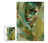Rompecabezas para Adultos 300 PCS Art Nouveau Anime Dryad Rompecabezas para Adultos Juegos Familiares Corte De Precisión Cumpleaños Y Navidad 300 PCS
