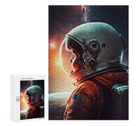 Rompecabezas para Adultos 300 PCS Astro Child Photography Rompecabezas para Adultos Juegos Relajantes Mejora La Memoria Cumpleaños Y Navidad 300 PCS