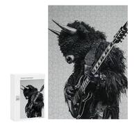 Rompecabezas para Adultos 300 PCS Bison Guitar Rompecabezas para Adultos Juegos Relajantes Análisis Y Lógica Cumpleaños Y Navidad 300 PCS