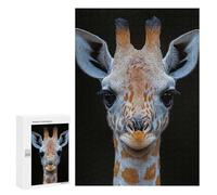 Rompecabezas para Adultos 300 PCS Close-up Portrait of A Young Giraffe Rompecabezas para Adultos Juegos De Relajación Regalos para Mujeres Regalos para Amigos Y Familiares 300 PCS