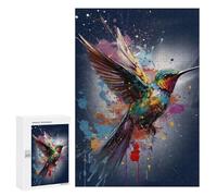 Rompecabezas para Adultos 300 PCS Colibri Painting Rompecabezas para Adultos Juegos Relajantes Regalo De Cumpleaños Gran Regalo para Jugar 300 PCS