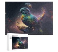 Rompecabezas para Adultos 300 PCS Colorful Bird in Abstract Space -1 Rompecabezas para Adultos Juegos Divertidos Pero Regalos Divertidos Y Humorísticos para Amigos Y Familiares 300 PCS