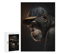 Rompecabezas para Adultos 300 PCS Cool Ape Rompecabezas para Adultos Juegos Familiares Corte De Precisión Cumpleaños Y Navidad 300 PCS