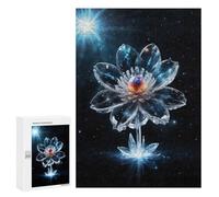 Rompecabezas para Adultos 300 PCS Cosmic Flower Rompecabezas para Adultos Juegos Divertidos Decoración Desafiante De Completar 300 PCS