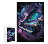 Rompecabezas para Adultos 300 PCS Cosmic Piano Fantasy-1 Rompecabezas para Adultos Análisis Y Lógica Entrena Tu Cerebro Y Tus Manos Juguete Juego Intelectual 300 PCS