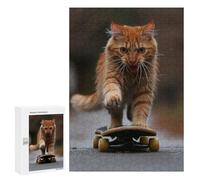 Rompecabezas para Adultos 300 PCS Creative Cat Rompecabezas para Adultos Juego Familiar Regalos para Mujeres Regalo De Cumpleaños, Regalos, 300 PCS