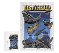 Rompecabezas para Adultos 300 PCS Dirty Heads Concert Rompecabezas para Adultos Juegos Relajantes Difícil Regalos para Amigos Y Familiares 300 PCS