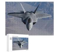 Rompecabezas para Adultos 300 PCS F22 Raptor Rompecabezas para Adultos Juguete Decoración De Pared Decoración Desafiante De Completar 300 PCS