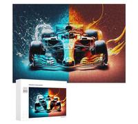 Rompecabezas para Adultos 300 PCS Formula 1 Car Speed & Style Rompecabezas para Adultos Juegos Relajantes Análisis Y Lógica Cumpleaños Y Navidad 300 PCS