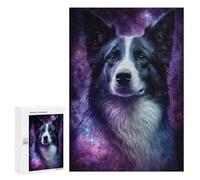 Rompecabezas para Adultos 300 PCS Galactic Pup Portrait -3 Rompecabezas para Adolescentes: Mejora La Memoria, Entrena Tu Cerebro Y Tus Manos. Regalos para Reducir El Estrés 300 PCS