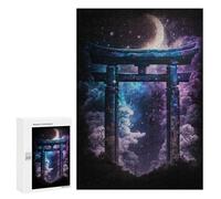 Rompecabezas para Adultos 300 PCS Galactic Torii Gateway -2 Rompecabezas para Adolescentes Ensamblaje De Patrones Interacción Entre Padres E Hijos Hermoso Juego De Diseño 300 PCS