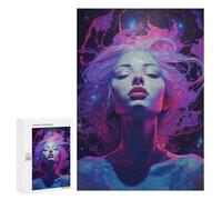 Rompecabezas para Adultos 300 PCS Galaxy Girl No3 Rompecabezas para Adultos Juegos Relajantes Mejora La Memoria Cumpleaños Y Navidad 300 PCS