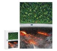 Rompecabezas para Adultos 300 PCS Global Warming Rompecabezas para Adolescentes Juego De Ingenio Análisis Y Lógica 300 PCS