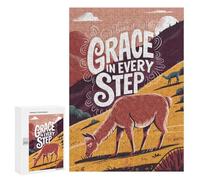 Rompecabezas para Adultos 300 PCS Grace in Every Step Illustration Rompecabezas para Adultos Juegos Relajantes Mejora La Memoria Difícil Y Desafiante 300 PCS