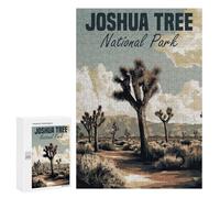 Rompecabezas para Adultos 300 PCS Joshua Tree National Park Rompecabezas para Adultos Juego Práctico Mejora La Memoria Regalos para Amigos Y Familiares 300 PCS