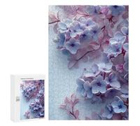 Rompecabezas para Adultos 300 PCS Lilac 3D Vintage Rompecabezas para Adultos Juegos Relajantes Mejora La Memoria Cumpleaños Y Navidad 300 PCS