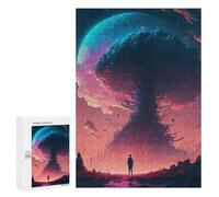 Rompecabezas para Adultos 300 PCS Mystical Cosmic Gateway -1 Rompecabezas para Adultos Juegos Divertidos Pero Regalos Divertidos Y Humorísticos para Amigos Y Familiares 300 PCS