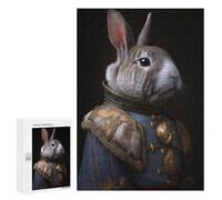 Rompecabezas para Adultos 300 PCS Napoleon Rabbit Rompecabezas para Adultos Juegos Relajantes Regalo De Cumpleaños Gran Regalo para Jugar 300 PCS