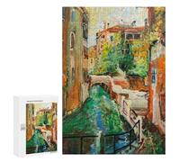 Rompecabezas para Adultos 300 PCS Oil Painting The Grand Can Rompecabezas para Adolescentes Juego De Ingenio Análisis Y Lógica 300 PCS