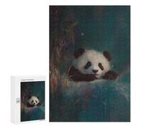 Rompecabezas para Adultos 300 PCS Panda Cub Rompecabezas para Adultos Juegos Relajantes Difícil Regalos para Amigos Y Familiares 300 PCS