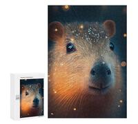 Rompecabezas para Adultos 300 PCS Rompecabezas Capybara Animals Rompecabezas para Adultos Juego De Ingenio Análisis Y Lógica Interacción Entre Padres E Hijos 300 PCS