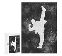 Rompecabezas para Adultos 300 PCS Rompecabezas Karate 3 Rompecabezas para Adultos Juguete Decoración De Pared Aliviador del Estrés Difícil Y Desafiante 300 PCS