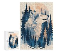 Rompecabezas para Adultos 300 PCS Rompecabezas Mystic Timber Guardian Rompecabezas para Adultos Juguete Decoración De Pared Aliviador del Estrés Difícil Y Desafiante 300 PCS
