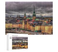 Rompecabezas para Adultos 300 PCS Rompecabezas para Adolescentes Decoración De Pared De Juguetes Ensamblaje De Patrones Interacción Entre Padres E Hijos 300 PCS