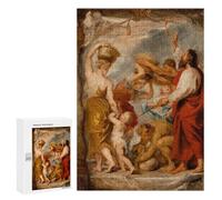 Rompecabezas para Adultos 300 PCS Rompecabezas Peter Paul Rubens Rompecabezas para Adultos Juguete Decoración De Pared Aliviador del Estrés Difícil Y Desafiante 300 PCS
