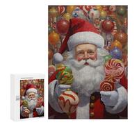 Rompecabezas para Adultos 300 PCS Rompecabezas Santa's Sweet Shop Rompecabezas para Adultos Juego De Ingenio Análisis Y Lógica Regalos De Cumpleaños Y Únicos 300 PCS